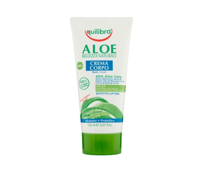 Equilibra Aloe Crema Corpo Zengin İçerikli Vücut Kremi 150ml - 1
