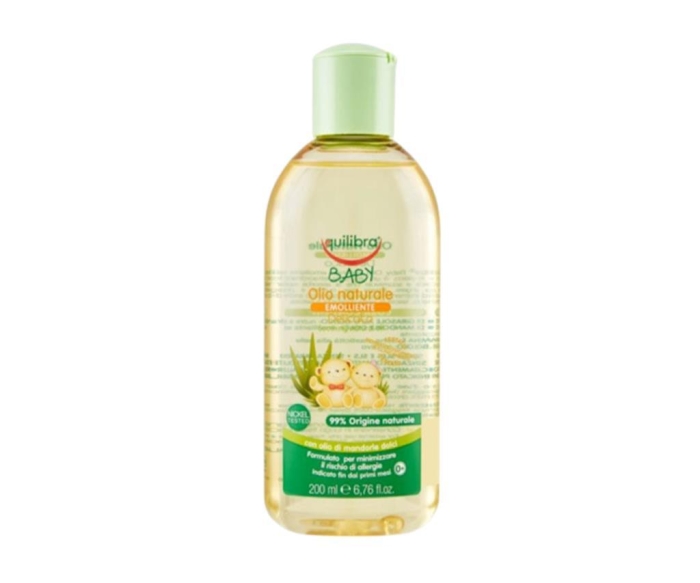 Equilibra Baby Olio Naturale Emollıent- Yatıştırıcı Doğal Yağ 200 ml - 1
