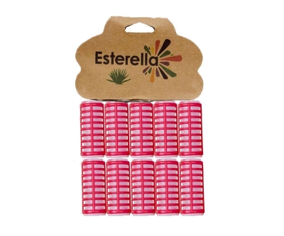 Esterella Isıtmalı Bigudi - Pembe - Esterella