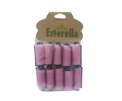 Esterella Sünger Bigudi Bukle Pembe - Esterella