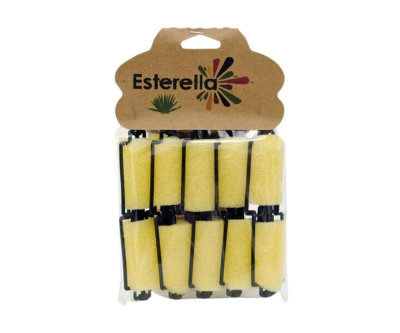 Esterella Sünger Bigudi Bukle Sarı - Esterella