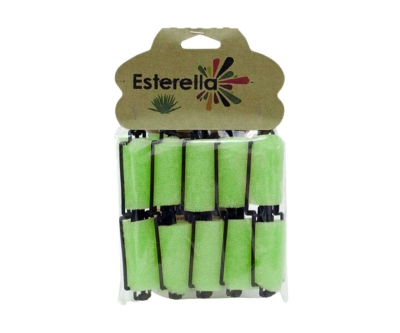 Esterella Sünger Bigudi Bukle Yeşil - Esterella