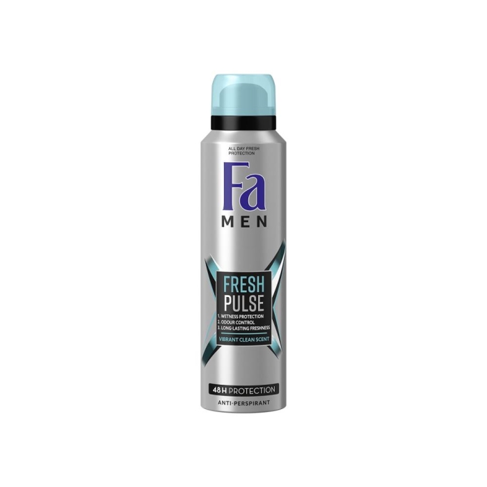 Fa Deo Spray Men Fresh Pulse 150 Ml - 1
