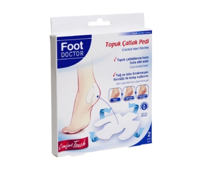 Foot Doctor  Ayak Koruyucu Topuk Çatlak Flasteri - Foot Doctor
