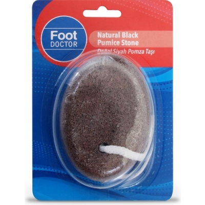 Foot Doctor Doğal Siyah Pomza Taşı - Foot Doctor