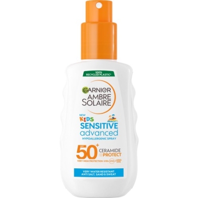 Garnier Ambre Solaire Sensitive Advanced Çocuk Hipoalerjenik Güneş Koruyucu Sprey SPF50+ 150ML - 2