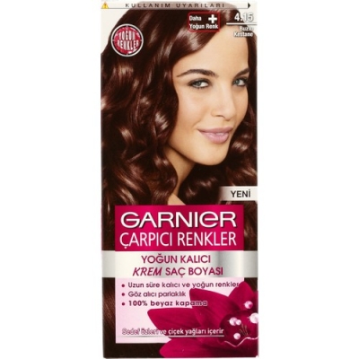 Garnier Çarpıcı Renkler 4/15 - Buzlu Kestane Saç Boyası3600542384339 - 1