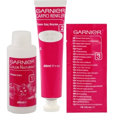 Garnier Çarpıcı Renkler 4/15 - Buzlu Kestane Saç Boyası3600542384339 - 4