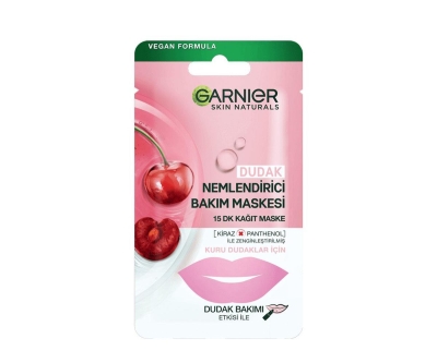 Garnier Dudak Nemlendirici Bakım Maskesi - Garnier