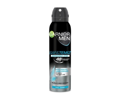 Garnier Men Saf ve Temiz Aerosol Sprey 150 Ml - Garnier