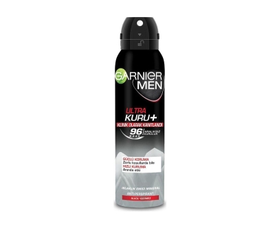 Garnier Men Ultra Kuru Aerosol Sprey 150 Ml - Garnier