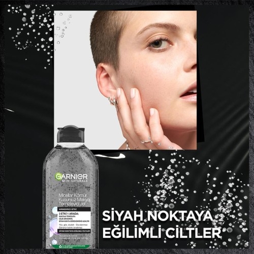 Garnier Micellar Kömür Kusursuz Makyaj Temizleyici Jel 400 ml - 4