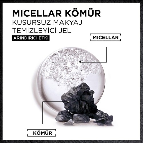 Garnier Micellar Kömür Kusursuz Makyaj Temizleyici Jel 400 ml - 5