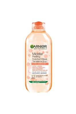 Garnier Micellar Peeling Kusursuz Makyaj Temizleme Suyu 400 Ml - Garnier