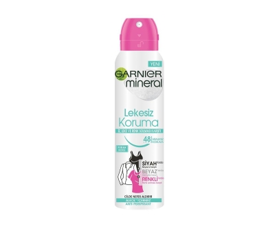 Garnier Mineral Lekesiz Koruma Ferah Koku Sprey Deodorant 150 Ml - Garnier