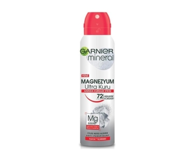 Garnier Mineral Magnezyum Ultra Kuru Deodorant 72 Saat 150ML - Garnier