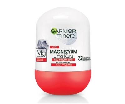 Garnier Mineral Magnezyum Ultra Kuru Roll-On 72 Saat - Garnier