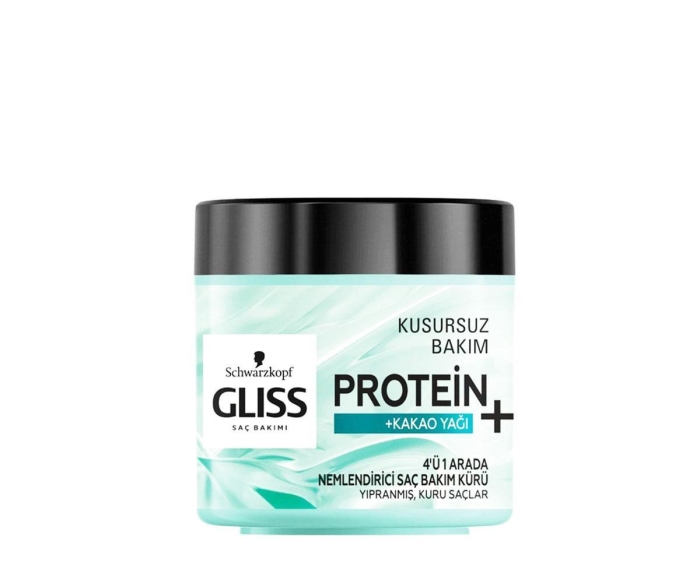 Gliss 4’Ü 1 Arada Saç Bakım Kürü Yıpranmış Kuru Saçlar İçin Nemlendirici 400 Ml - 1