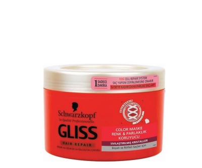 Gliss Bakım Maskesi Renk Koruyucu 200Ml-9000100766432 - Gliss