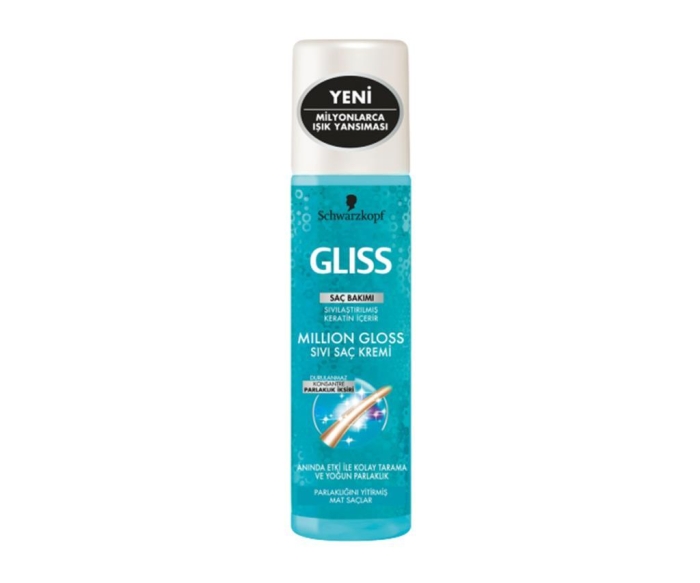 Gliss Sıvı Saç Kremi Million Gloss 200 Ml-8690572794425 - 1