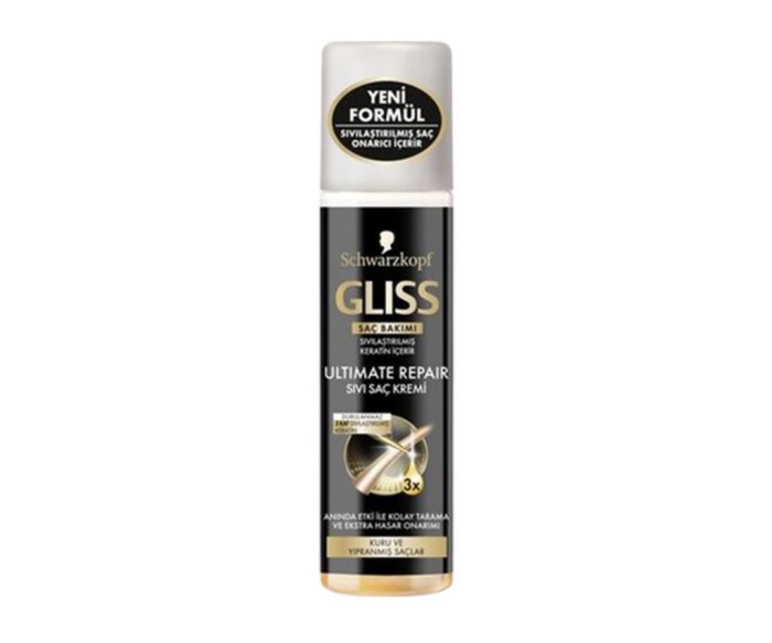 Gliss Sıvı Saç Kremi Ultimate Repair 200 Ml - 1