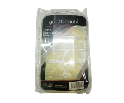 Gold Beauty Takma Tırnak 100'Lü Ep-705 - Gold Beauty