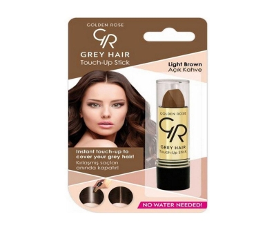 Golden Rose Gray Hair Touch-Up Beyaz Kapatıcı Stick Açık Kahve - Golden Rose