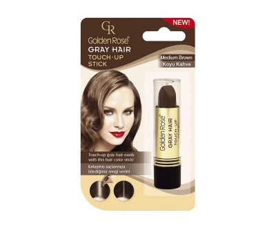 Golden Rose Gray Hair Touch-up Beyaz Saç Kapatıcı Stick (Orta Kahve 03) - Golden Rose