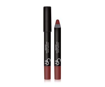 Golden Rose Matte Lipstick Crayon Ruj - 01 - Golden Rose