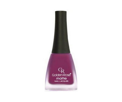 Golden Rose Matte Nail Lacquer No.01 - Golden Rose