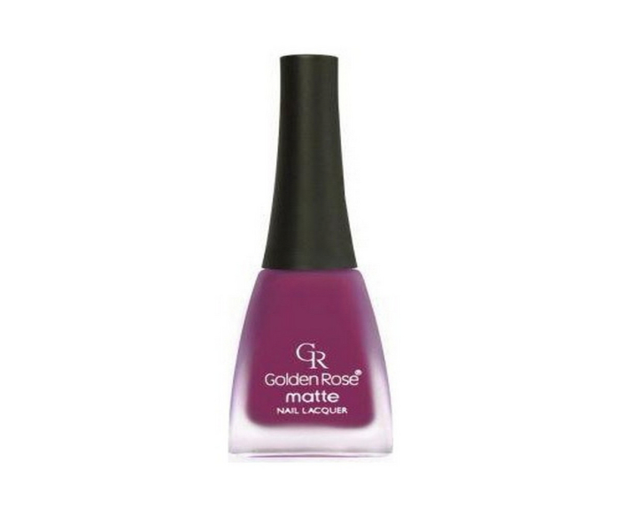 Golden Rose Matte Nail Lacquer No.01 - 1