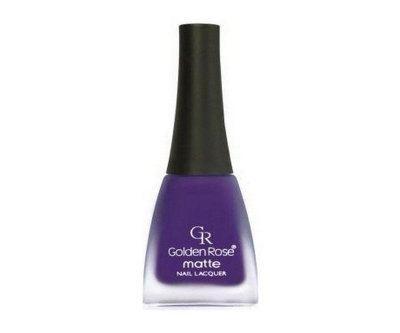 Golden Rose Matte Nail Lacquer No.09 - Golden Rose