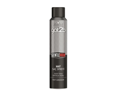GOT2B GENTLEMAN MAT SAÇ SPREYİ 200 ML - Got2B
