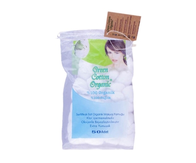 Green Cotton Organik Pamuk 50 Adet - Green Cotton