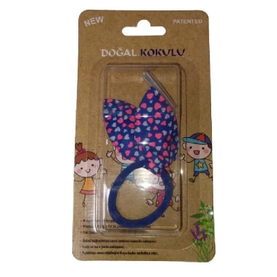 Headlice Stopper Bit Tokası Doğal Kokulu Lacivert Pembe Kalp - Headlice
