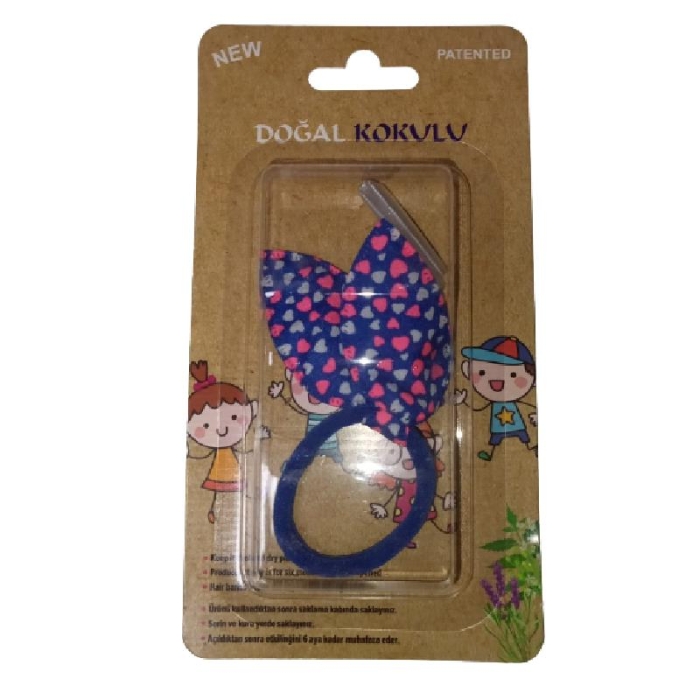 Headlice Stopper Bit Tokası Doğal Kokulu Lacivert Pembe Kalp - 1