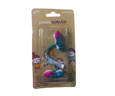 Headlice Stopper Bit Tokası Doğal Kokulu Mavi Melek kalpli - Headlice