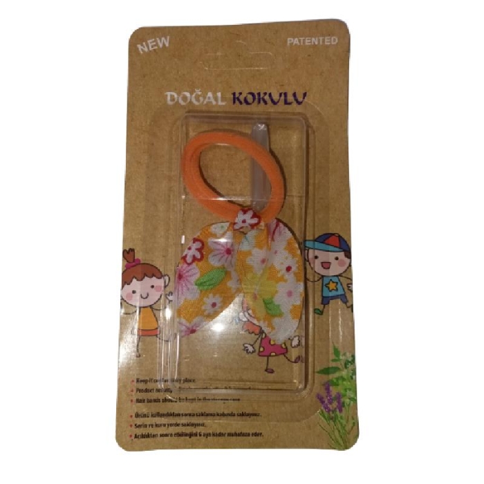 Headlice Stopper Bit Tokası Doğal Kokulu Turuncu Beyaz - 1
