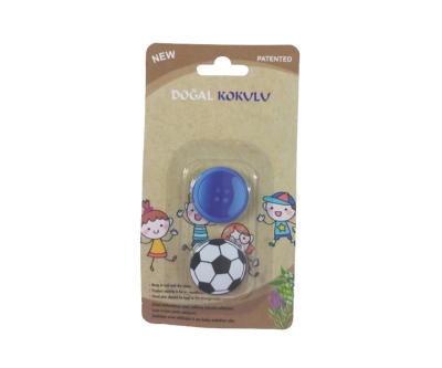 Headlice Stopper Doğal Kokulu Bit Rozeti 2 li Bjk ve Mavi - Headlice