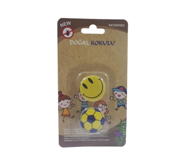Headlice Stopper Doğal Kokulu Bit Rozeti 2 li FB ve Gülen Emoji - Headlice