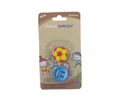 Headlice Stopper Doğal Kokulu Bit Rozeti 2 li GS ve Mavi - Headlice