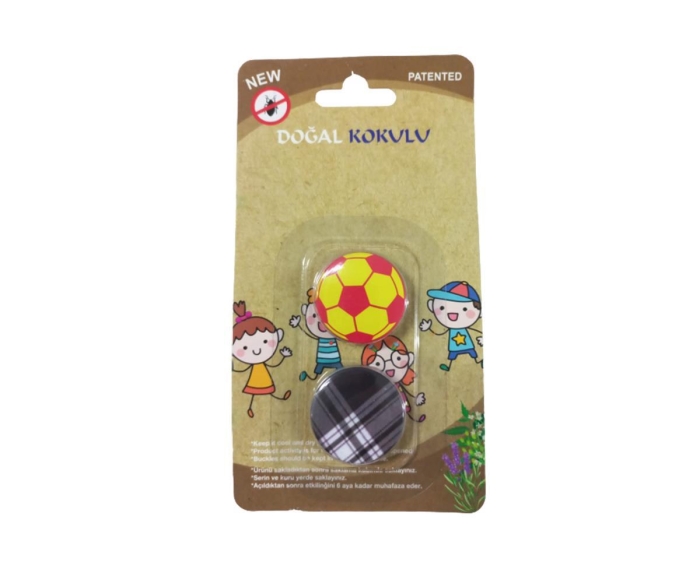 Headlice Stopper Doğal Kokulu Bit Rozeti 2 li GS ve Siyah - 1