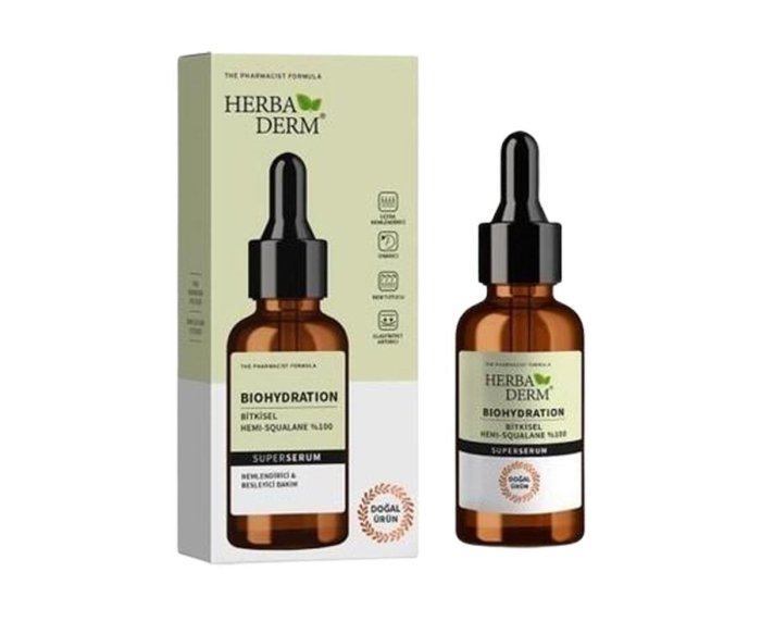 Herbaderm Biohydration Hemi-Squalane %100 Superserum - 1