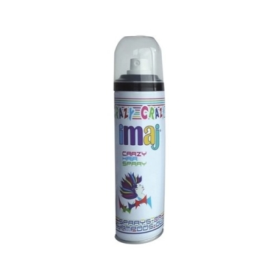 Imaj Renkli Saç Spreyi Siyah 100 ml - İmaj