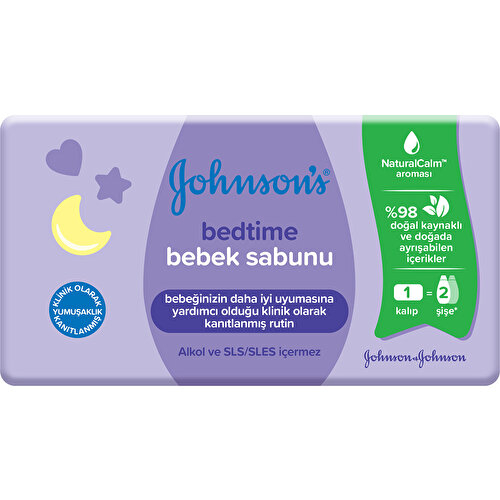 Johnsons Baby Bedtime Sabun 90 gr - 1
