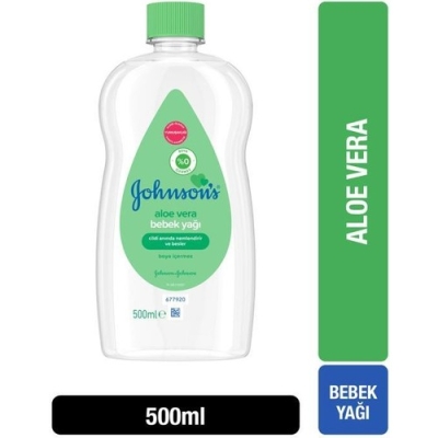 Johnsons Baby Johnson's Baby Yağ Aloe Vera 500 ml - Johnsons Baby