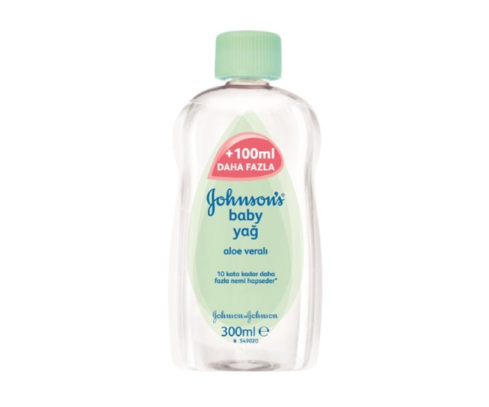 Johnsons Baby Nem.Yağ 300Ml Aloe Veralı - 1