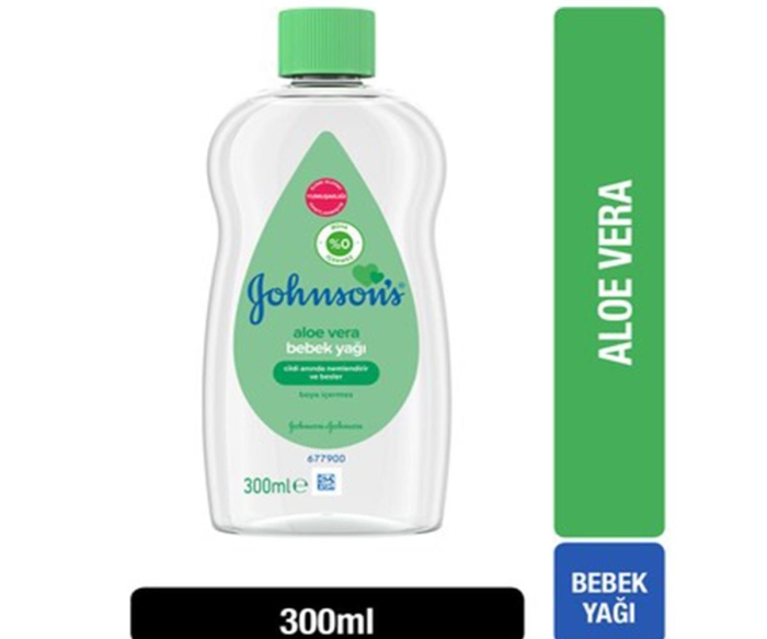 Johnsons Baby Oil/Yağ Aloe 300 Ml - 1