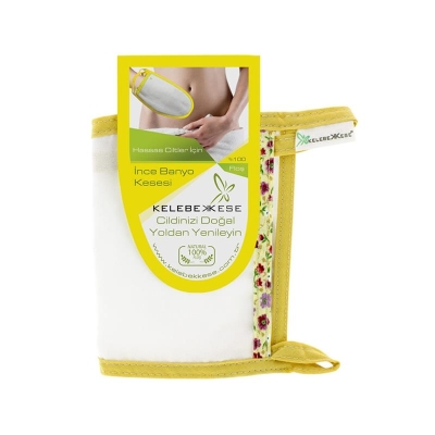 Kelebek Kese Scrub And Peel İnce Banyo Kesesi - Hassas Ciltler İçin - Kelebek Kese