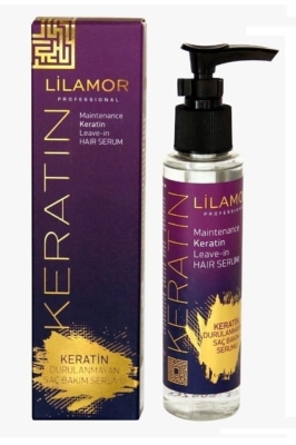 Lilamor Keratin Durulanmayan Saç Bakım Serumu 125 ml - Lilamor